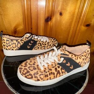 JACK ROGERS CHEETAH SNEAKERS/SHOES